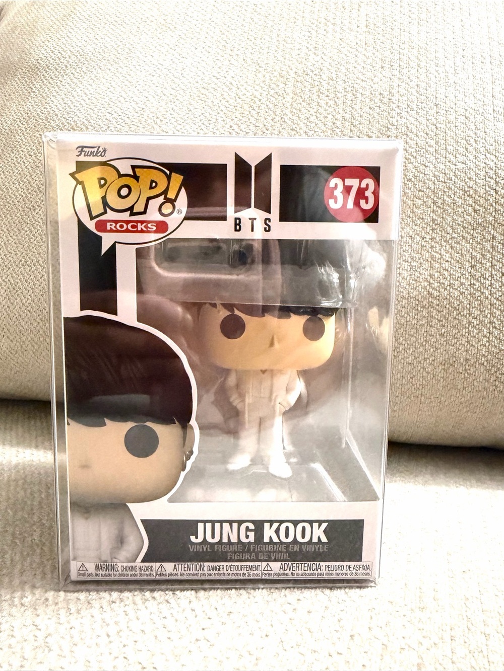Funko POP! Jung Kook BTS Vinyl Figure - White Outfit